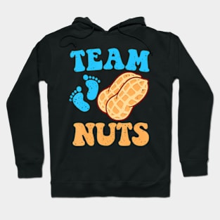 Baby Party Gender Reveal Party Team Nuts Gender Reveal Hoodie